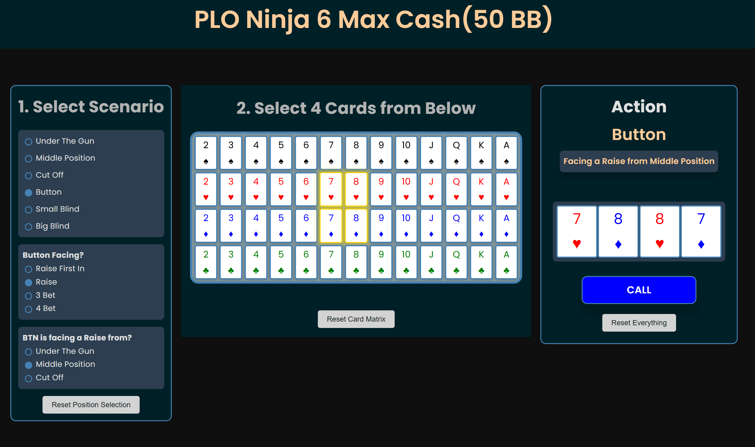 PLO Ninja 50BB